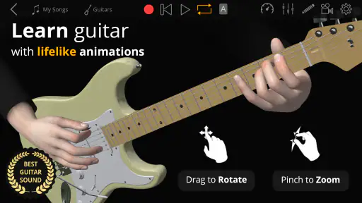 Guitar 3D - Studio screenshot
