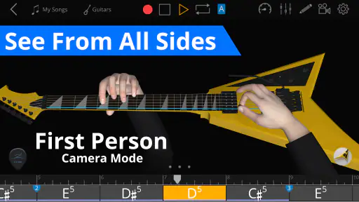 Guitar 3D - Studio screenshot