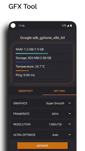 Sensi FF Macro - Game Booster screenshot