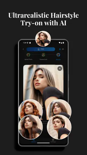 HairLook: AI Hairstyle Try On screenshot