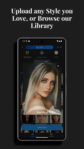 HairLook: AI Hairstyle Try On screenshot