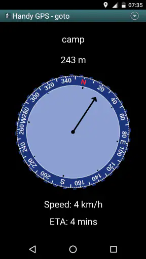 Handy GPS lite screenshot