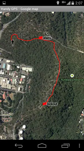 Handy GPS lite screenshot