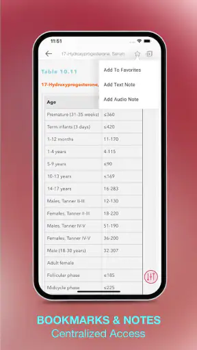 Harriet Lane Handbook App screenshot
