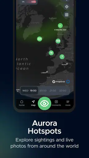 Hello Aurora แอปแสงเหนือ screenshot