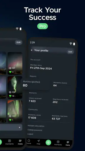 Hello Aurora แอปแสงเหนือ screenshot