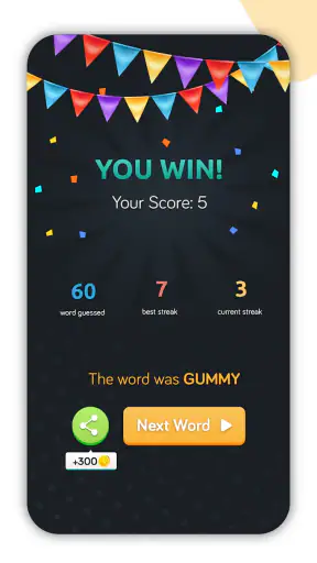Hidden Words: Word Guess screenshot