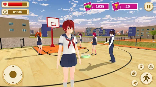 High School Girl Life Sim 3D screenshot