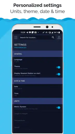 น้ำขึ้นน้ำลง - พยากรณ์ทะเล screenshot