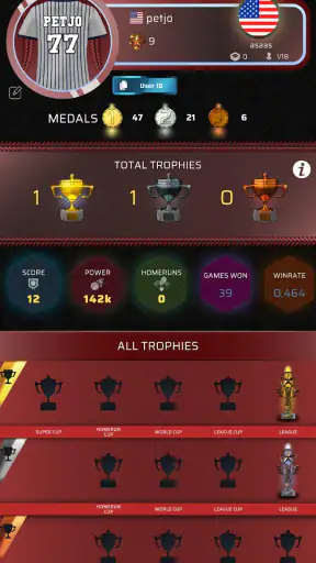 Homerun - เกมเบสบอล PVP screenshot