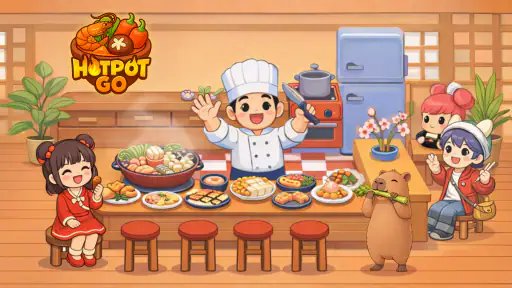Hotpot Go: เกมแยกอาหาร screenshot