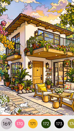 HueNook: Happy Coloring screenshot