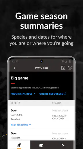 iHunter BC screenshot