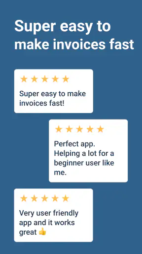 Invoice Maker and Estimate App screenshot