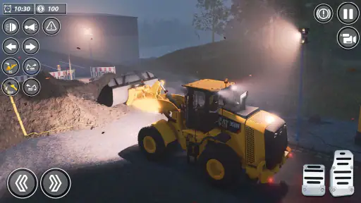 JCB Game: Snow Construction 3D screenshot