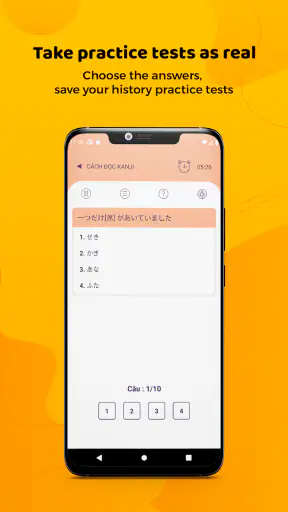 JLPT Test Exam N5 N4 N3 N2 N1 screenshot
