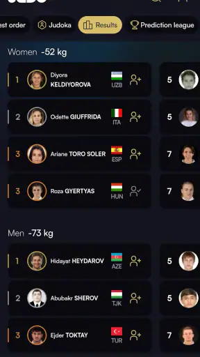 JudoTV screenshot