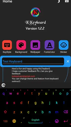 K Keyboard - Myanmar screenshot