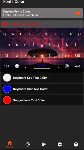 K Keyboard - Myanmar screenshot