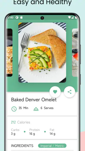 Keto Diet: Low Carb Recipes screenshot