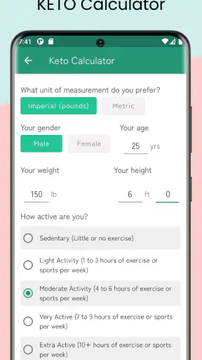 Keto Diet: Low Carb Recipes screenshot
