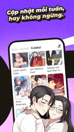 Komik Bahagia for VN screenshot