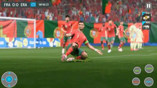League Match Football Game screenshot