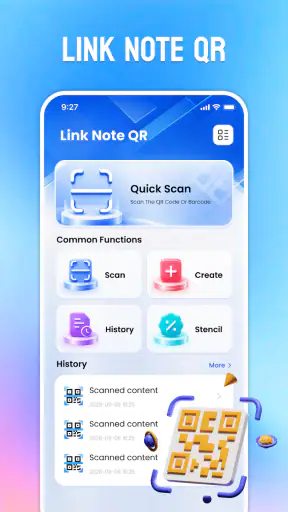Link Note QR Quick Scan&Make screenshot