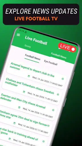 Live Football TV HD screenshot
