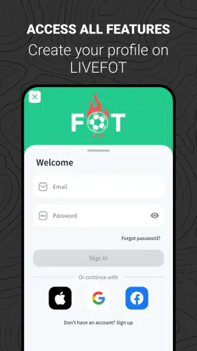 LiveFot screenshot