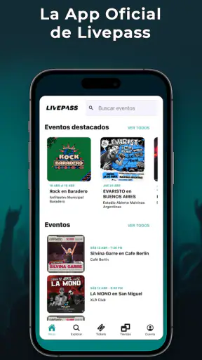 Livepass Argentina screenshot