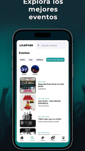 Livepass Argentina screenshot