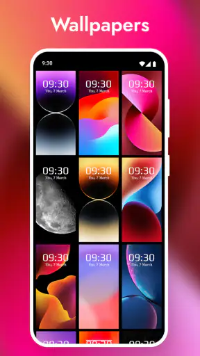 Lock Screen OS 17 screenshot