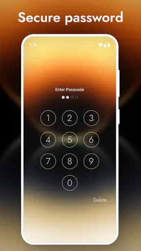 Lock Screen OS 17 screenshot