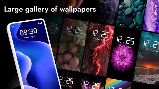 Lock Screen OS 17 screenshot