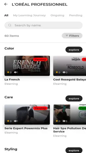 L'Oréal ACCESS IN screenshot