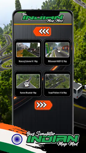 Map BUSSIN Bus Simulator India screenshot