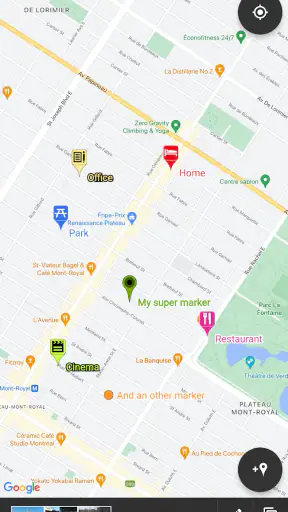 Map Marker screenshot