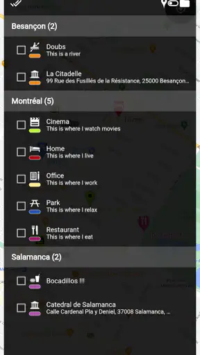Map Marker screenshot