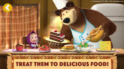 Masha and the Bear: เพื่อนๆ screenshot