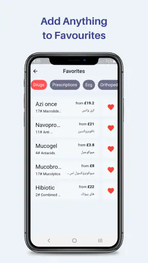 Medinfo: Medical information screenshot