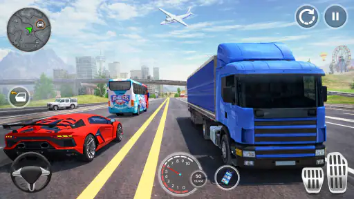 Mega Truck Simulator Games 3D screenshot