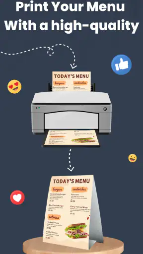 Menu Maker, Menu Templates screenshot