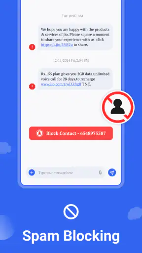 Messages screenshot