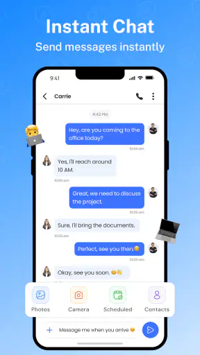 Messages - SMS, Text, Launcher screenshot