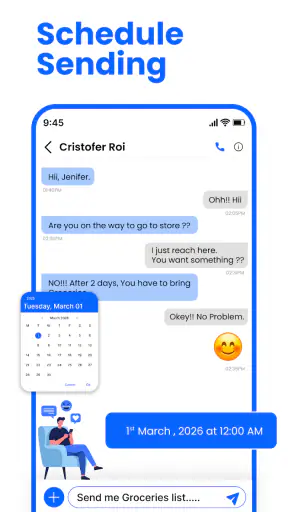 Messenger : SMS Home screenshot