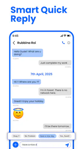 Messenger : SMS Home screenshot
