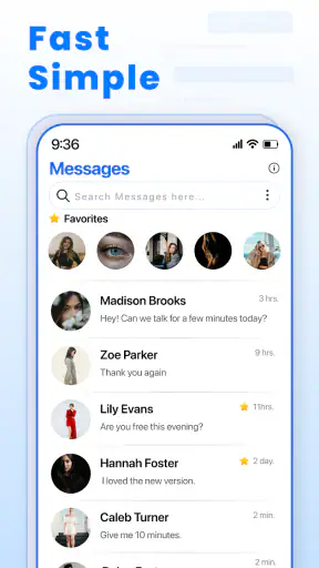 Messenger: SMS Home Launcher screenshot