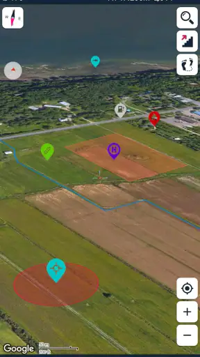 Mgrs &Utm Map: ทางยุทธวิธี GPS screenshot