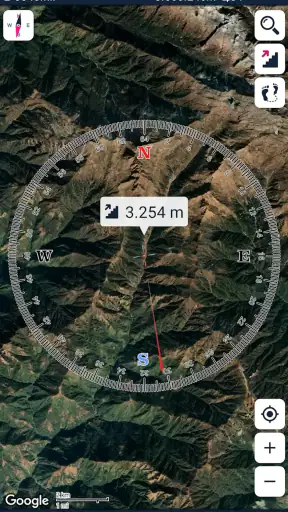 Mgrs &Utm Map: ทางยุทธวิธี GPS screenshot